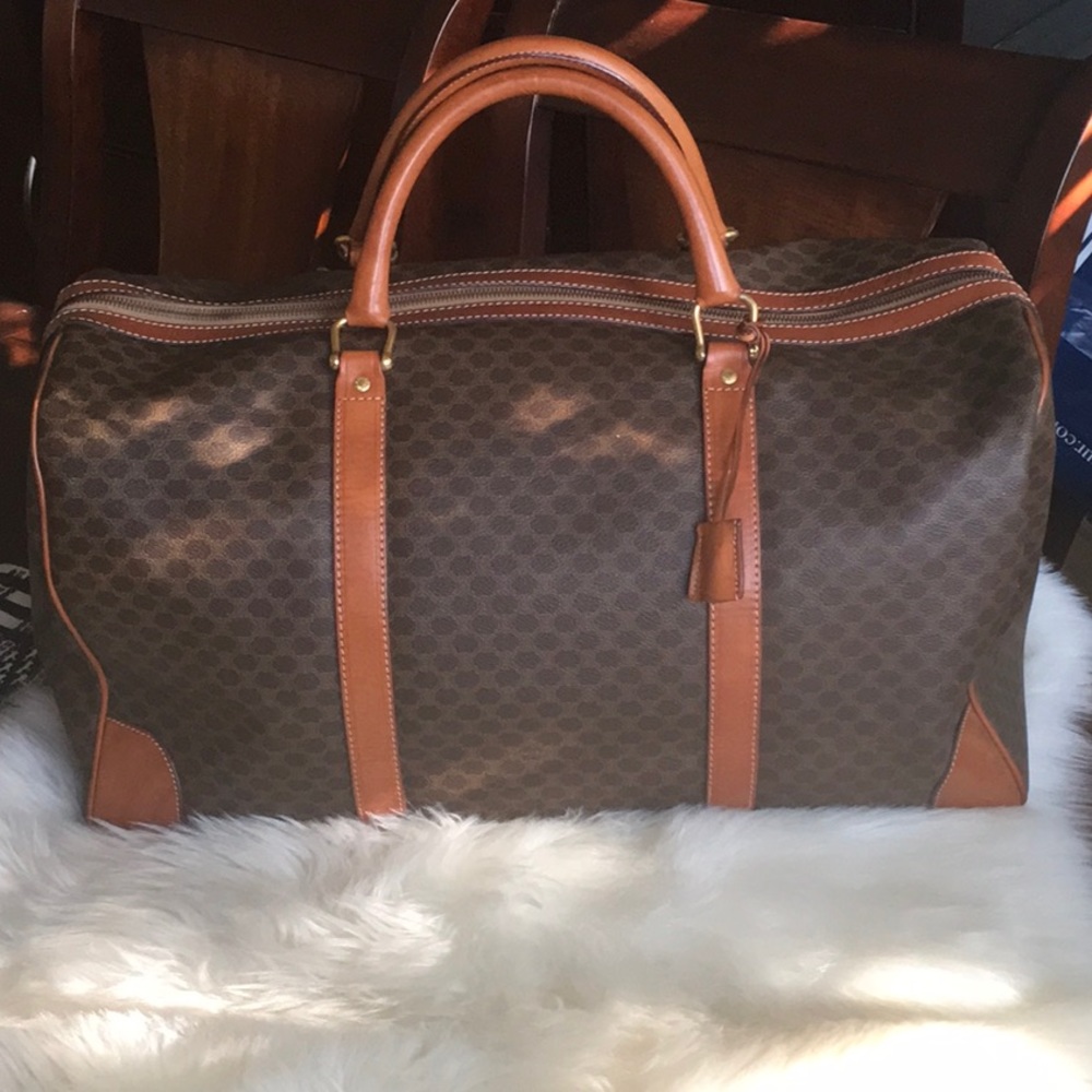 Celine Boston Classic Vintage travel bag